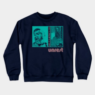 Unrest / 90s Style Original Graphic Fan Design Crewneck Sweatshirt